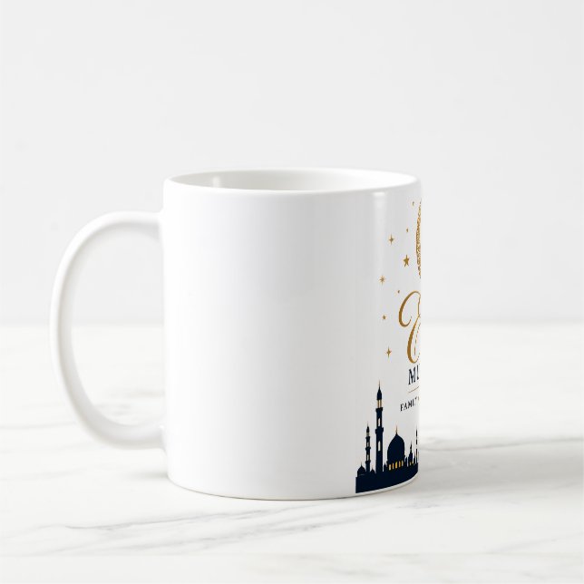 Mug Eid Mubarak | Cadeau islamique élégant (Gauche)