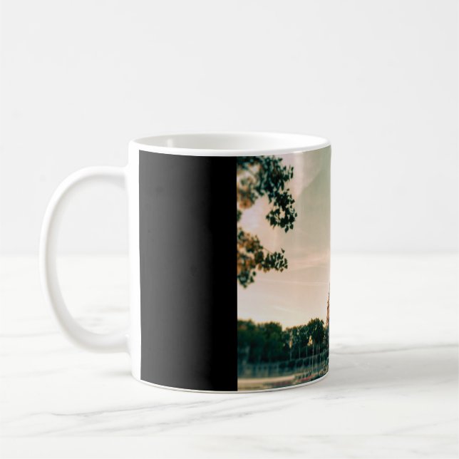 Mug Eiffel tour lancer oreiller (Gauche)