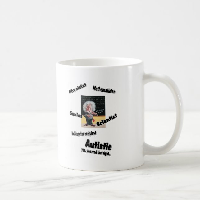 Mug Einstien autiste (Droite)