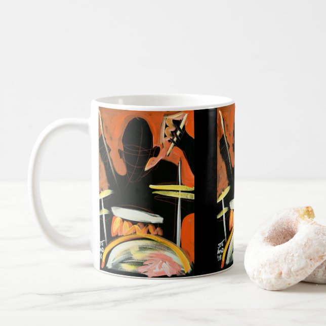 Mug ejgoldguru - Acrylique - Fête des tambours (Avec donut)