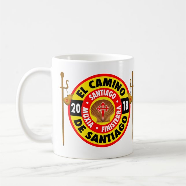 Mug EL Camino De Santiago 2018 (Gauche)