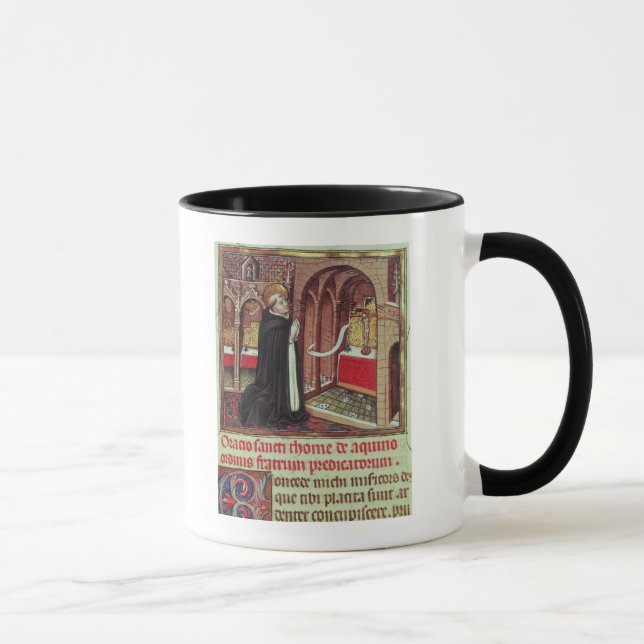 Mug EL d'Aquinas'Libro de Horas De Alfonso (Droite)