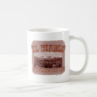 Mug El Diablo Funny Bay Area Mountain Logo