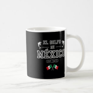 Mug El Golfo De México Dolphin Est 1672 Mexicain