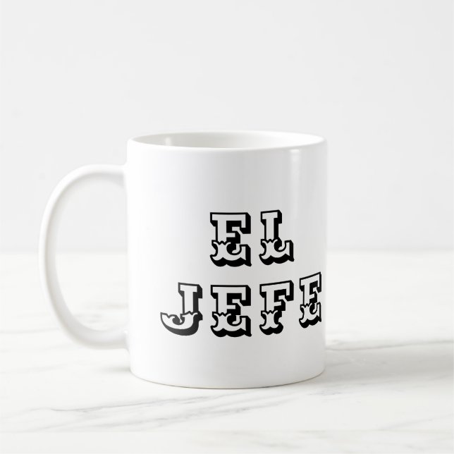 Mug El Jefe "Le patron" (Gauche)