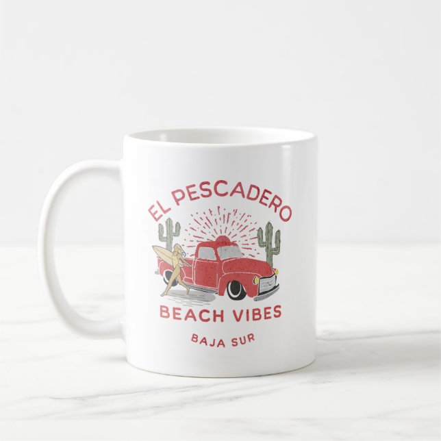 Mug El Pescadero Beach Vibes vintage (Gauche)