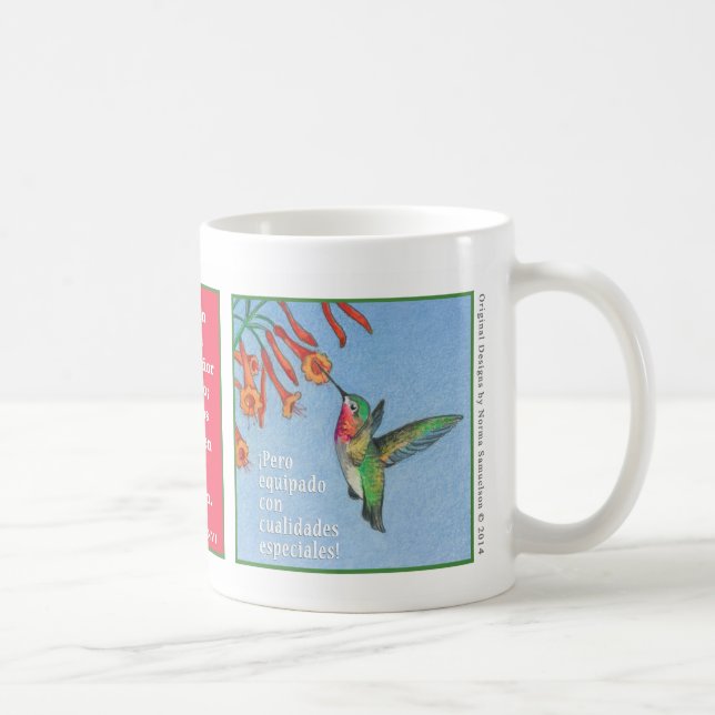 Mug EL Picaflor, taza de café (Droite)