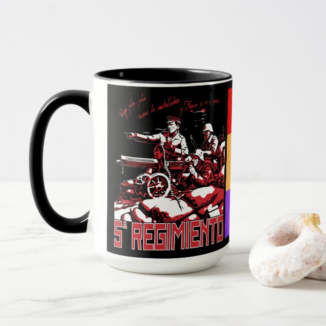MUG EL QUINTO REGIMIENTO (Avec donut)