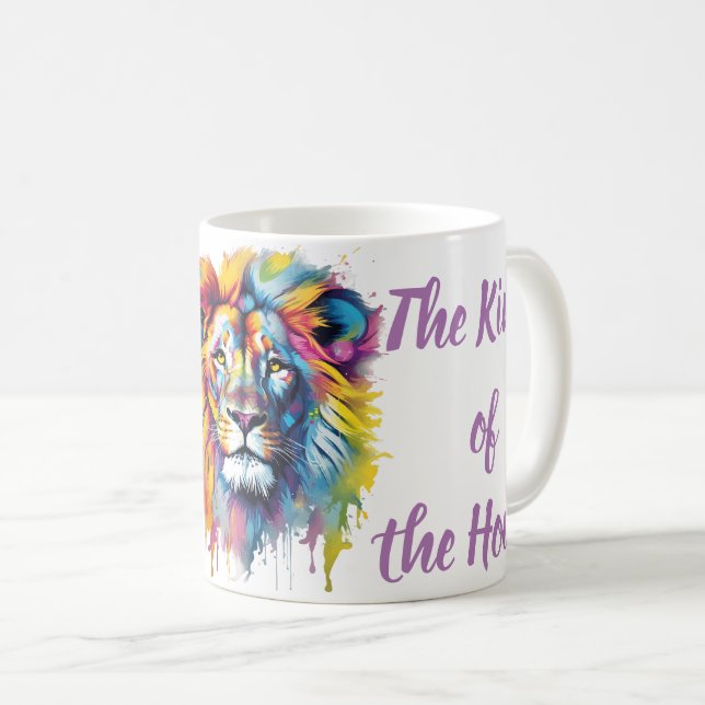 Mug El rey de la casa (Devant droit)