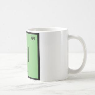 Mug El - Symbole du tableau périodique de la chimie du