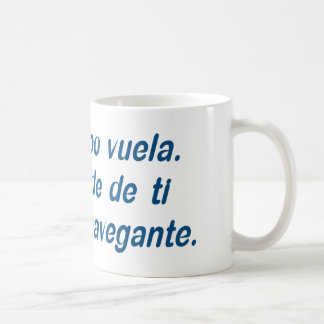 Mug El tiempo vuela. Depende de ti ser el navegante.