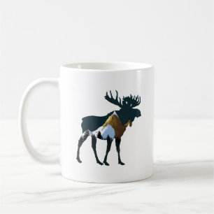Mug Élan de la forêt nocturne     