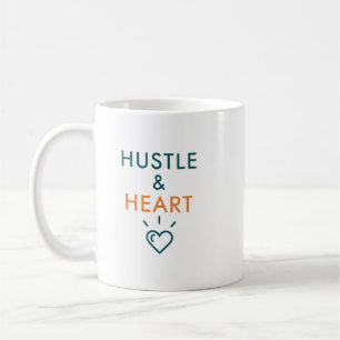 Mug Élan et Cœur Citation Motivante