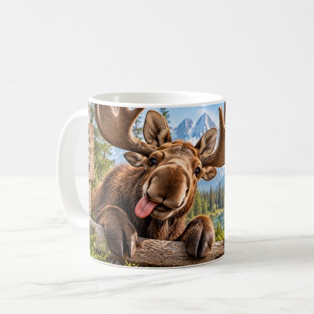 Mug Élan Sois Sauvage Sois Différent (Devant gauche)