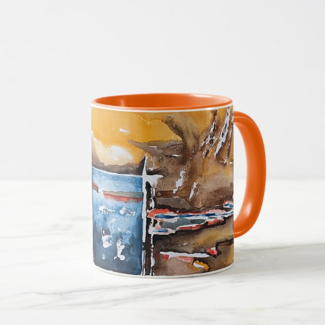 Mug Elb-Licht Kaffeebecher (Devant droit)