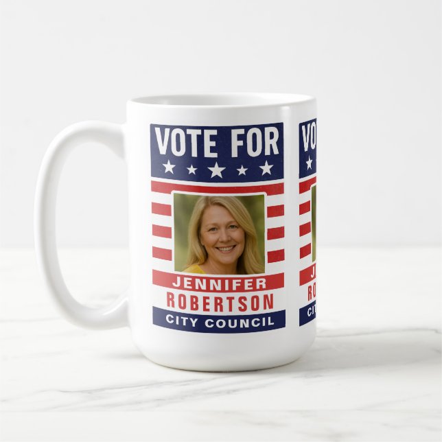 Mug Élection de campagne personnalisée (Gauche)