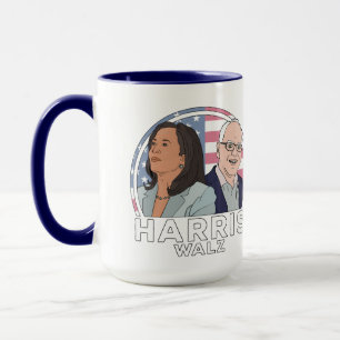 Mug Élection de Harris Walz