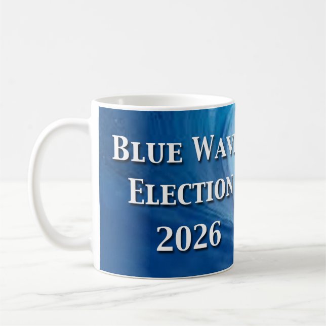 Mug Élection de la vague bleue 2026 (Gauche)
