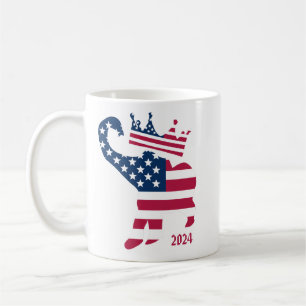 Mug Élection présidentielle américaine 2024 Eléphant r