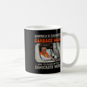 Mug Élection Trump 2024 Trump Garbage Man Vote Trump P