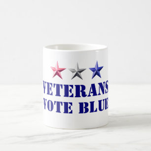 Mug Élections intermédiaires 2026 Vétérans votent bleu