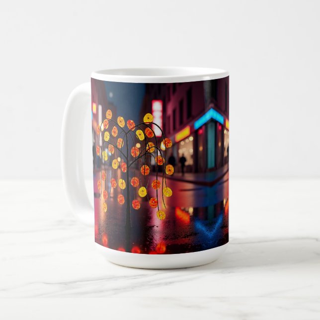 Mug Electric Rainfall Nightscape (Devant gauche)