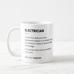 Mug Électricien Et Ingénieur D'Entretien Définition