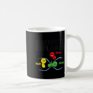 Mug Électricité expliquée drôle geek physique humour S