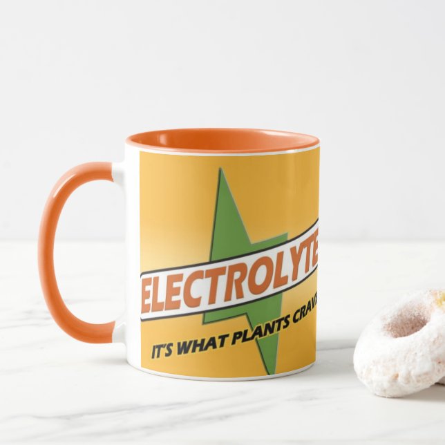 MUG ÉLECTROLYTES ! (Avec donut)