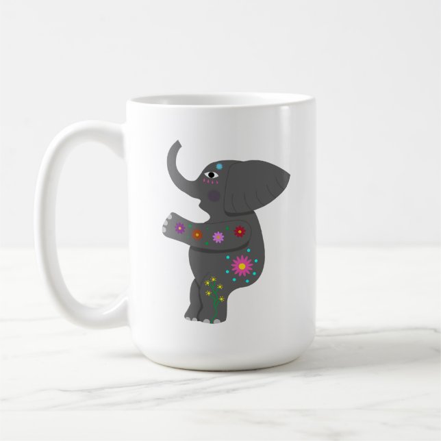 Mug Elefante abundancia (Gauche)
