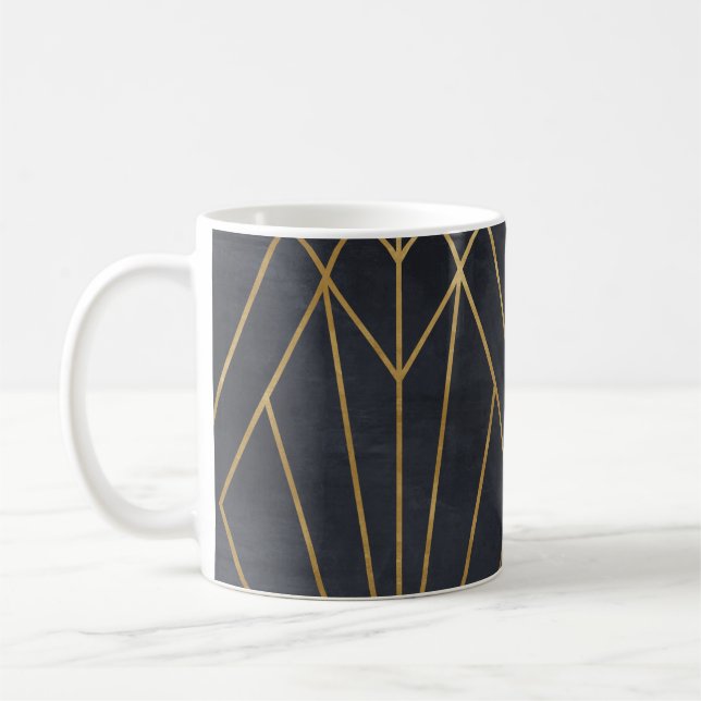 Mug Elégance Art Déco : Glamour géométrique (Gauche)