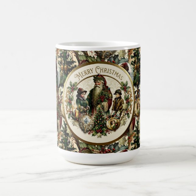 Mug Élégance de Noël victorien  (Centre)