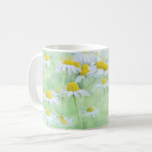 Mug Élégance du champ de marguerite blanche