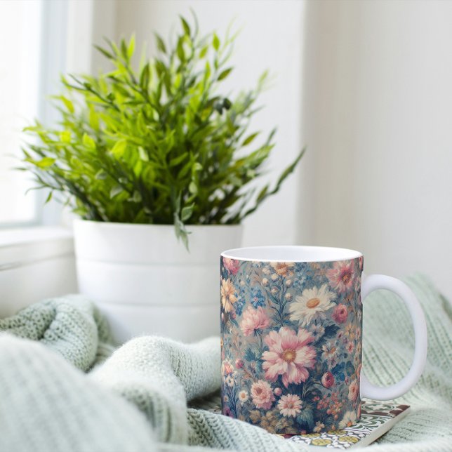 Mug Élégance florale (Créateur téléchargé)