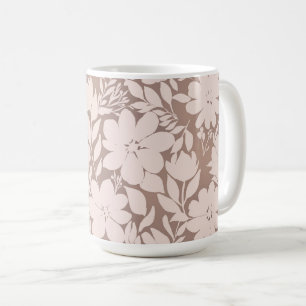 Mug Élégance Mocha Blossom