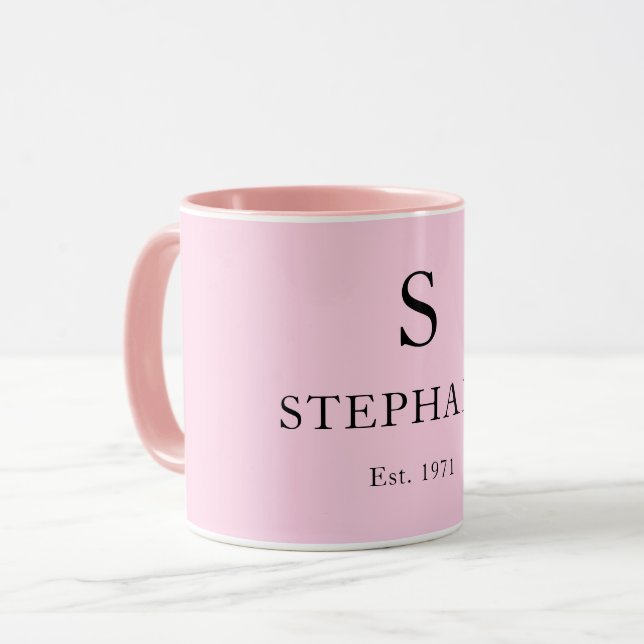 Mug Elégance Moderne (Devant gauche)