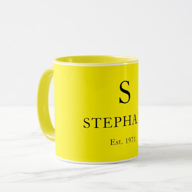 Mug Elégance Moderne (Devant gauche)