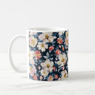 Mug Elégance motif transparent avec pomme fleurissante
