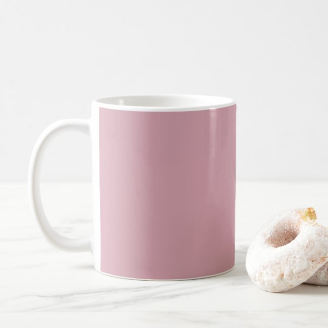 Mug Elégance Muted - Rose Misty (Avec donut)