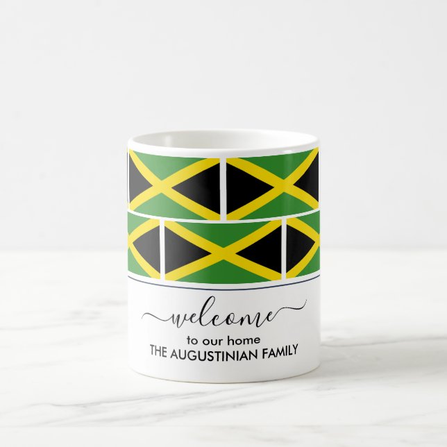 Mug Elégant accueil personnalisé JAMAICA (Centre)