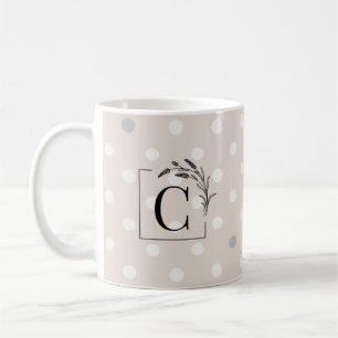 Mug Élégant avec Monogramme Personnalisé – Cadeau