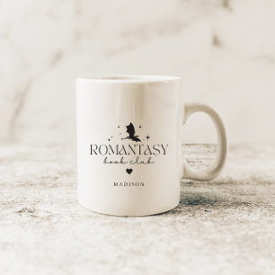 Mug Elégant Club de livres "Romantasy" personnalisé