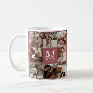 Mug Élégant Collage Multiphoto moderne Cute Keepsaké
