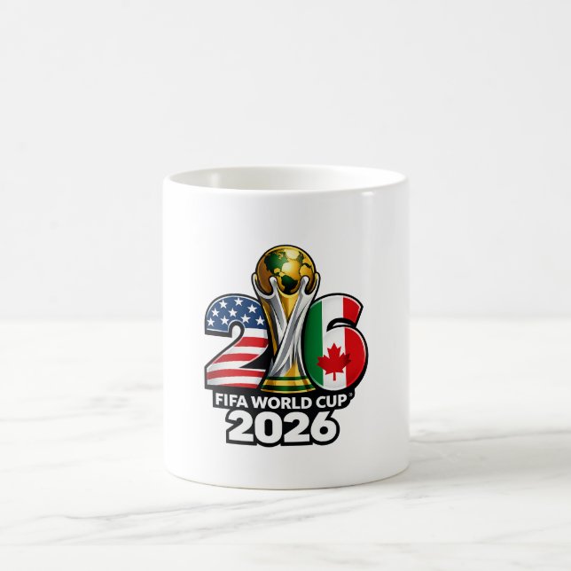 Mug élégant Coupe du monde de la FIFA 2026 (Centre)