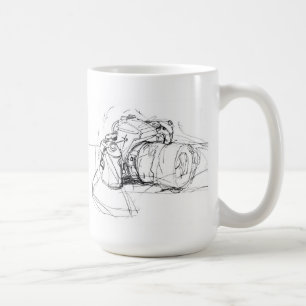 Mug Elégant croquis photo