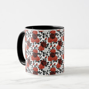 Mug Élégant Cute Sophistiqué Chic Romantique Floral