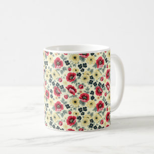 Mug Élégant Cute Sophistiqué Chic Romantique Floral