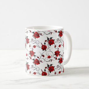 Mug Élégant Cute Sophistiqué Chic Romantique Floral