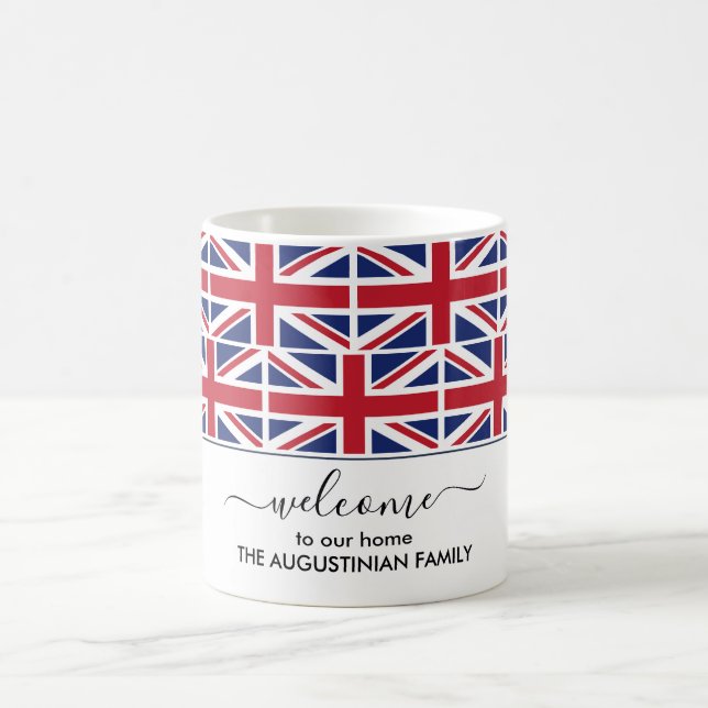 Mug Élégant DRAPEAU D'Accueil UNION JACK (Centre)