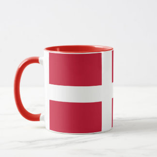 Mug Elégant drapeau danois Vintage en céramique recouv